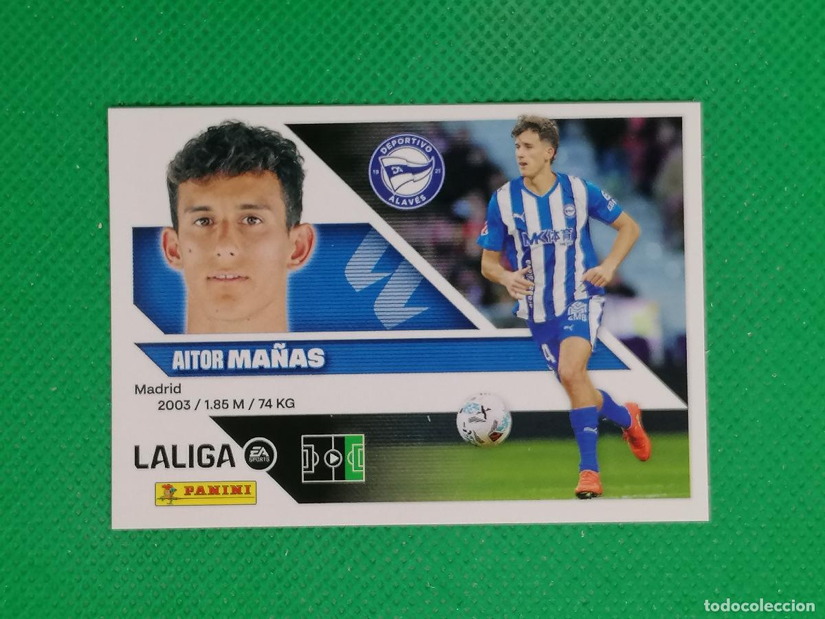 Cromos de f&uacute;tbol: 18 B 18B MA&Ntilde;AS ALAVES ⚽ PANINI LIGA ESTE 26 27 2026 2027 ⚽
