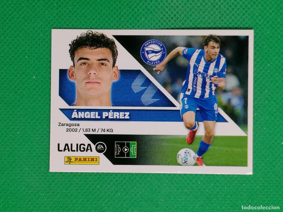 Cromos de f&uacute;tbol: 17 ANGEL PEREZ ALAVES ⚽ PANINI LIGA ESTE 26 27 2026 2027 ⚽