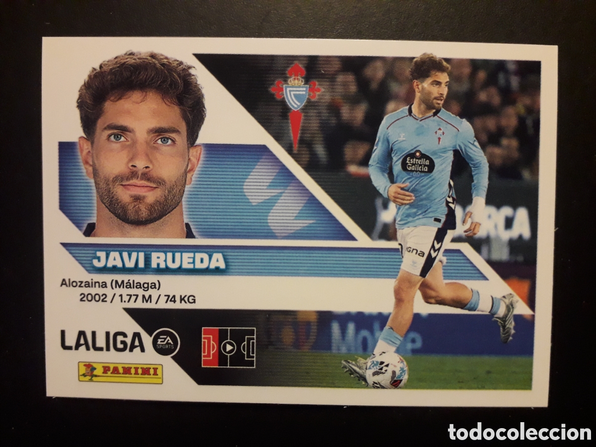 Cromos de f&uacute;tbol: JAVI RUEDA CELTA DE VIGO N&deg; 6 ED ESTE 2026 2027 26 27 SIN PEGAR PEDIDO M&Iacute;NIMO 3&euro;