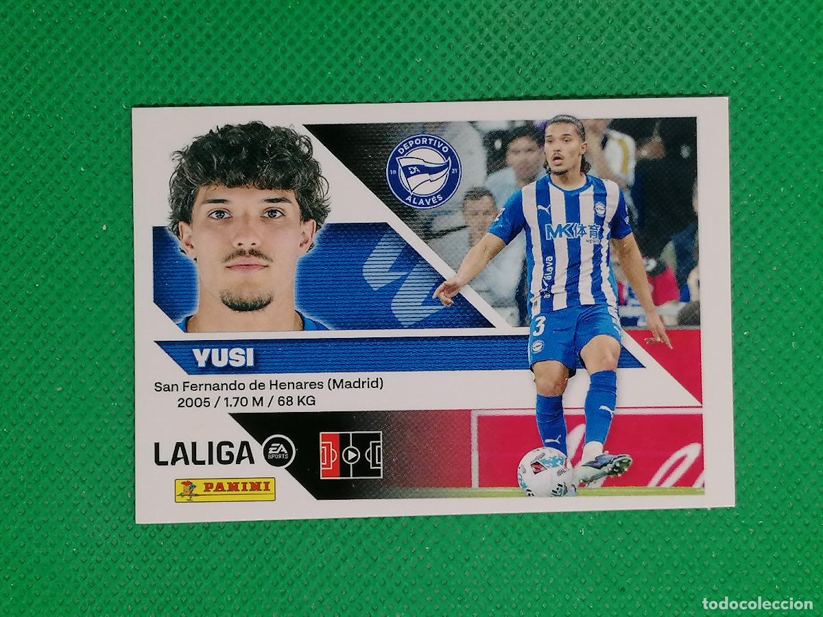 Cromos de f&uacute;tbol: 9 YUSI ALAVES ⚽ PANINI LIGA ESTE 26 27 2026 2027 ⚽