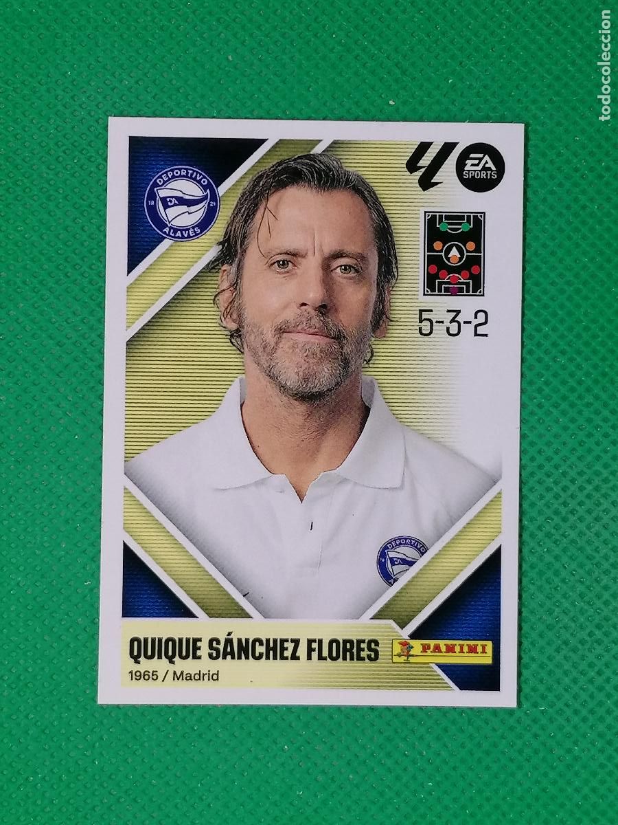 Cromos de f&uacute;tbol: 2 QUIQUE SANCHEZ FLORES ALAVES ⚽ PANINI LIGA ESTE 26 27 2026 2027 ⚽