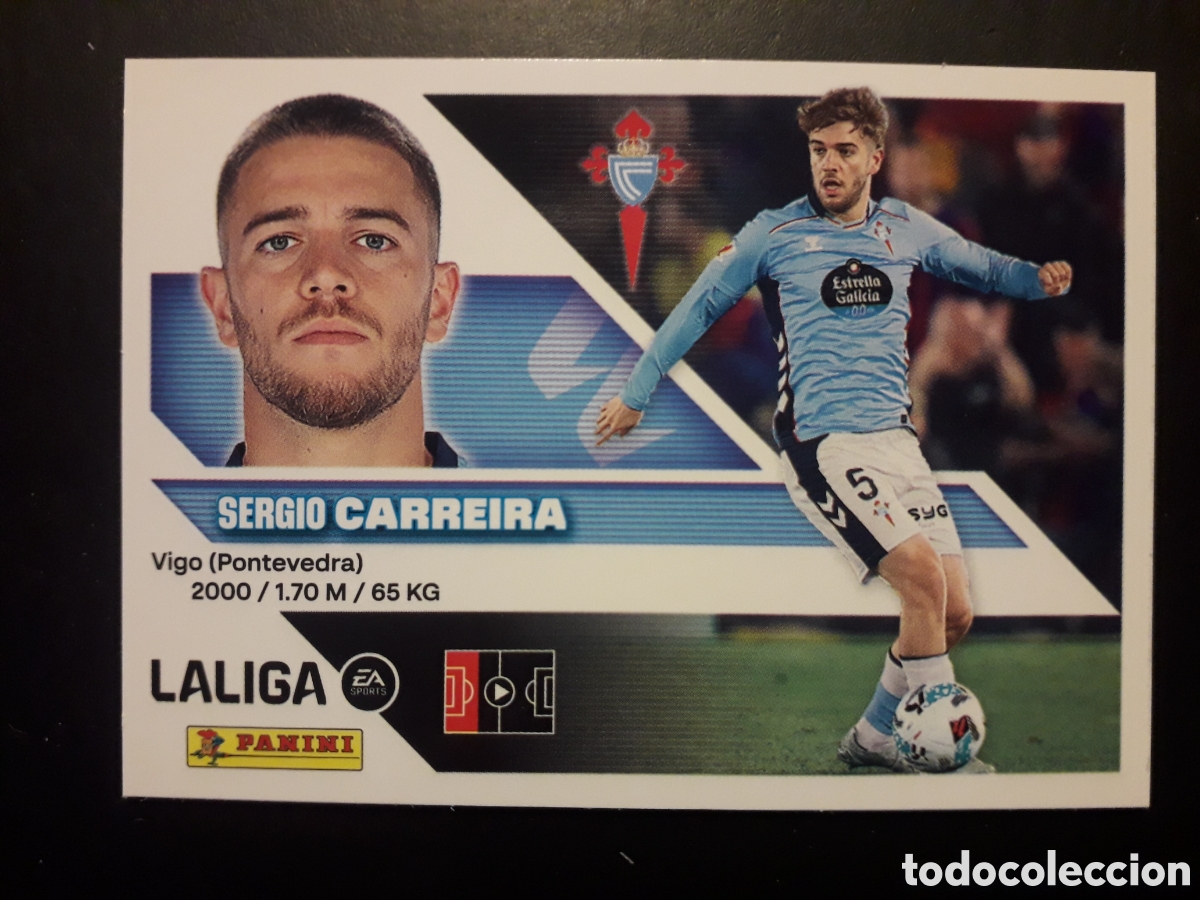 Cromos de f&uacute;tbol: CARREIRA CELTA DE VIGO N&deg; 10 ED ESTE 2026 2027 26 27 SIN PEGAR PEDIDO M&Iacute;NIMO 3&euro;