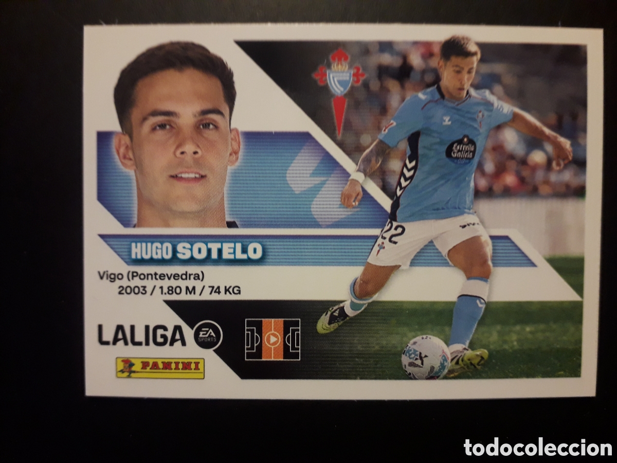Cartes &agrave; collectionner de Football: SOTELO CELTA DE VIGO N&deg; 14 ED ESTE 2026 2027 26 27 SIN PEGAR PEDIDO M&Iacute;NIMO 3&euro;