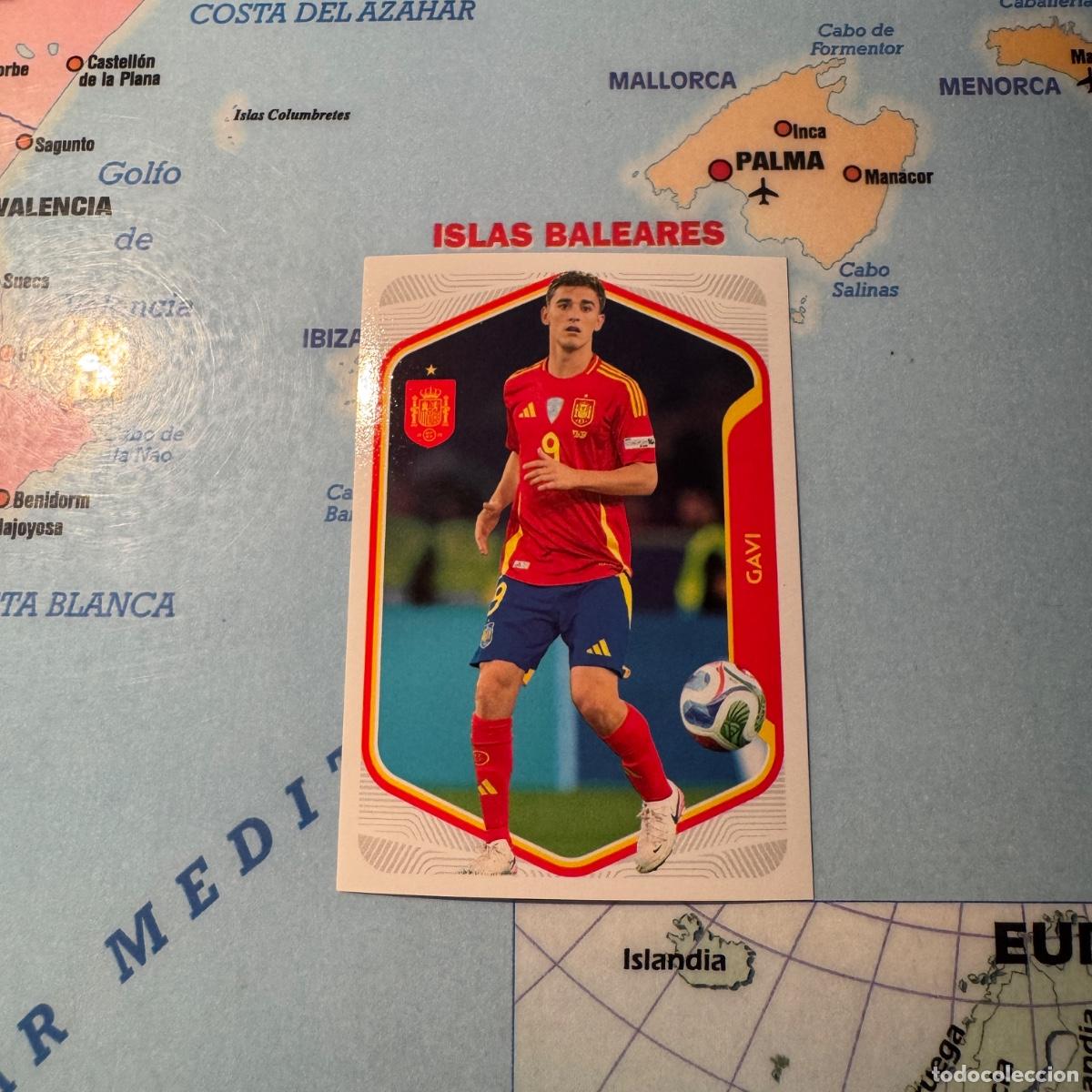 Cromos de f&uacute;tbol: Gavi n&uacute;mero 40 la selecci&oacute;n espa&ntilde;ola &ldquo;Espa&ntilde;a 2026&rdquo; del Carrefour 2026
