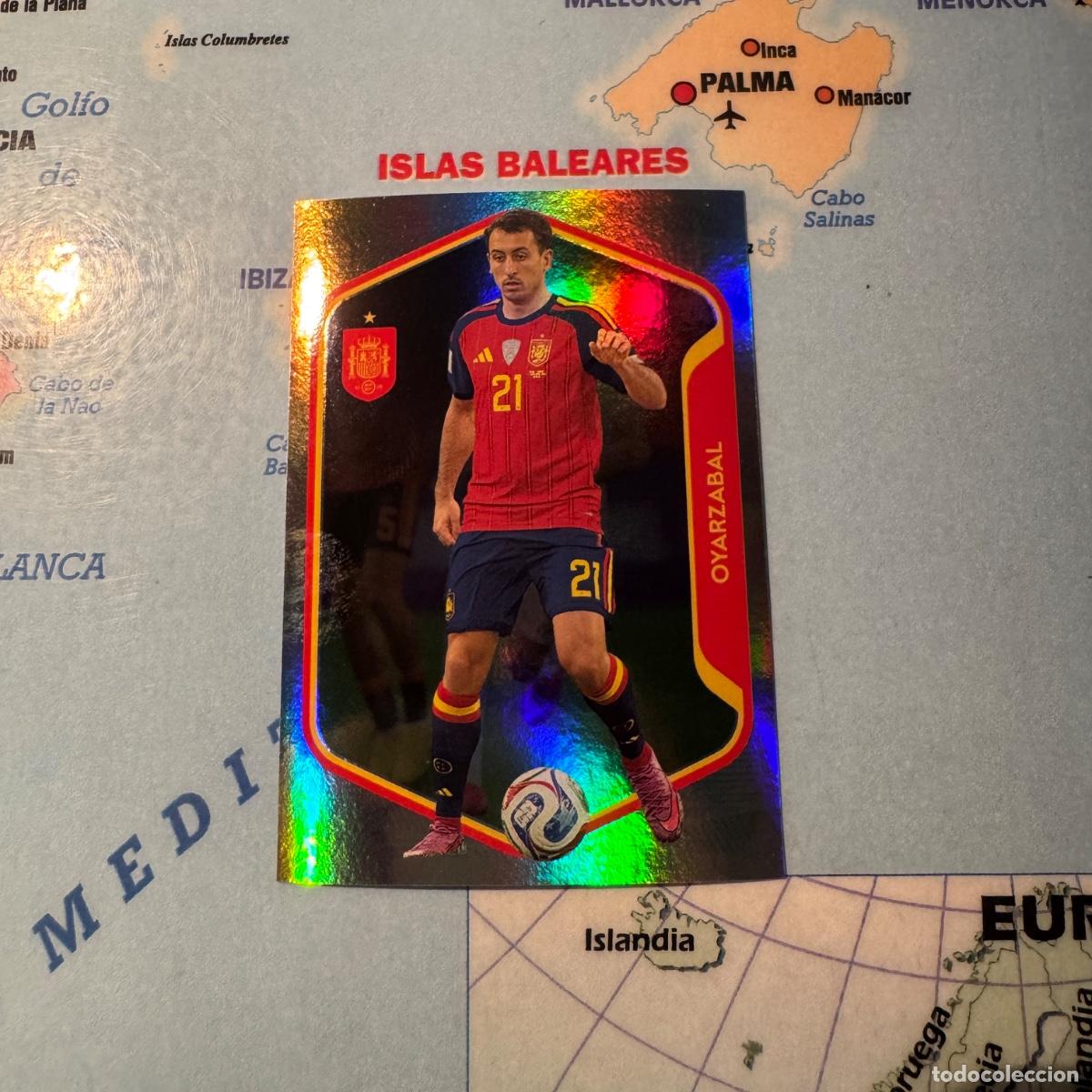 Cromos de f&uacute;tbol: Oyarzabal n&uacute;mero 52 la selecci&oacute;n espa&ntilde;ola &ldquo;Espa&ntilde;a 2026&rdquo; del Carrefour 2026