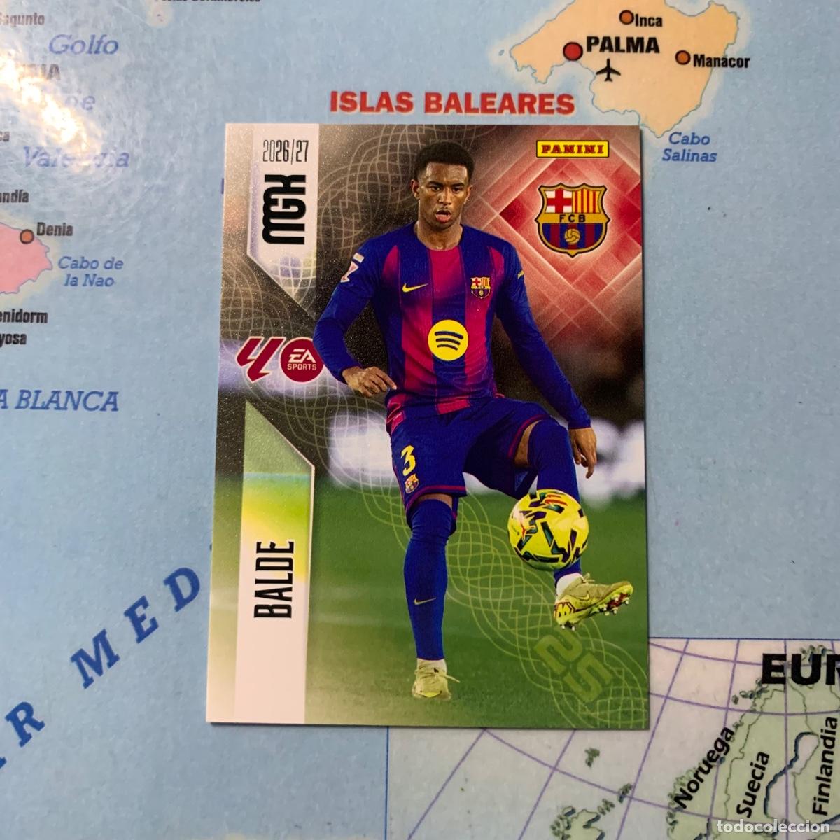 Cromos de f&uacute;tbol: Balde n&uacute;mero 81 del Barcelona megacracks 26-27 2026-2027