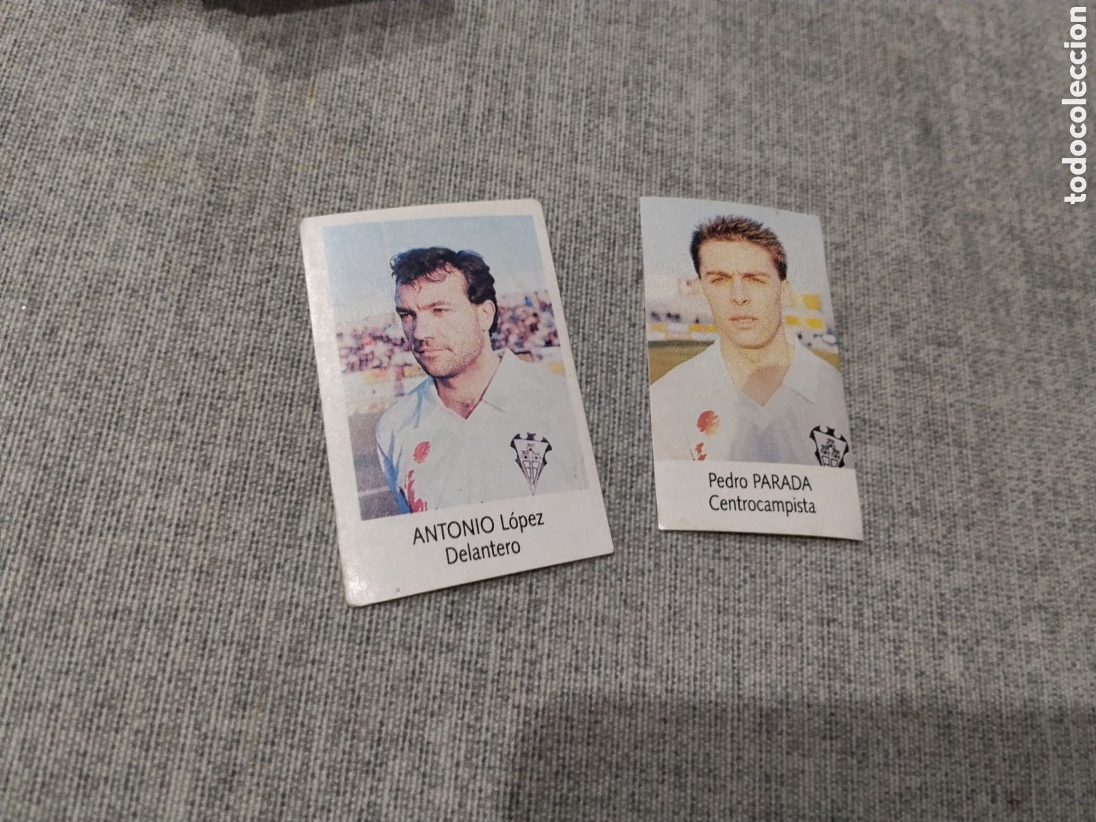 Cromos de f&uacute;tbol: BIMBO LIGA 1991 92 ( 91 -92 ) 2 CROMOS - ALBACETE BALOMPIE