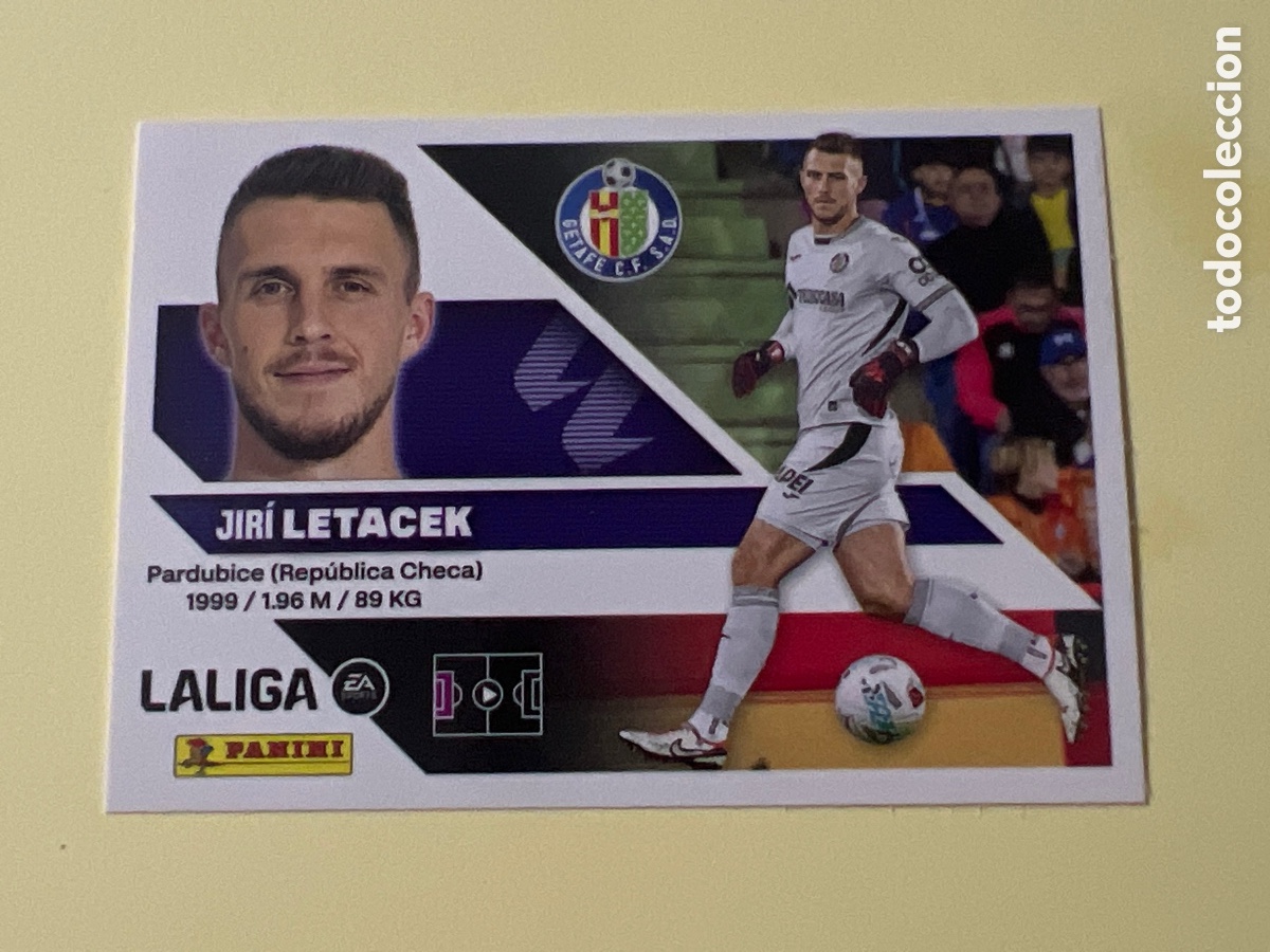 Cromos de f&uacute;tbol: C3210. LIGA ESTE 2026 2027 26 27 NUEVO - GETAFE N&ordm; 4 LETACEK
