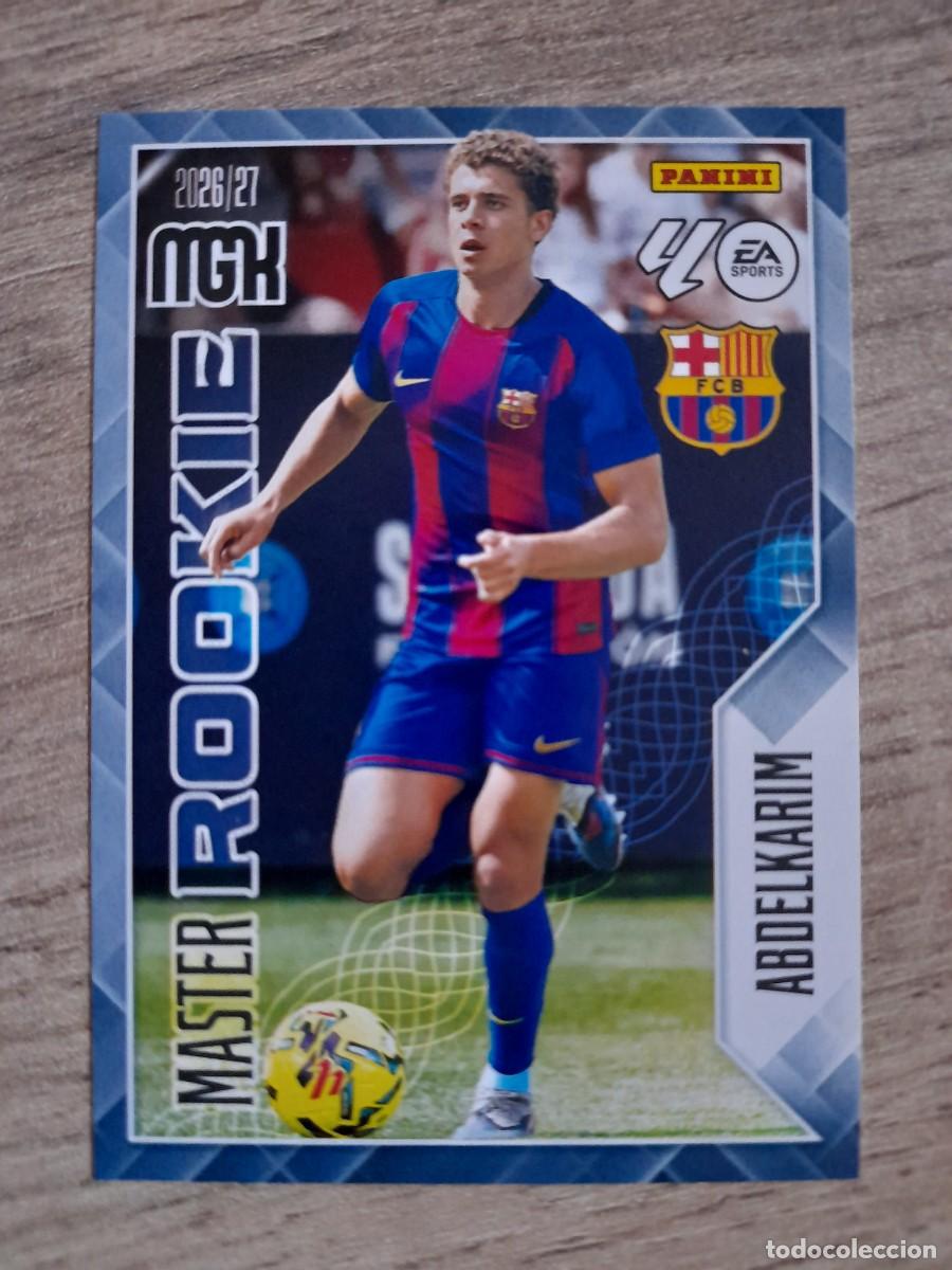 Cromos de f&uacute;tbol: Megacracks 2026 2027 Abdelkarim Master Rookie 16