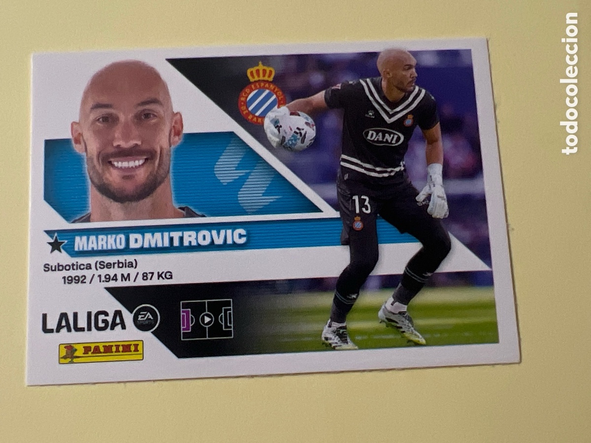 Cromos de f&uacute;tbol: C3280. LIGA ESTE 2026 2027 26 27 NUEVO - ESPANYOL N&ordm; 3 DIMITROVIC