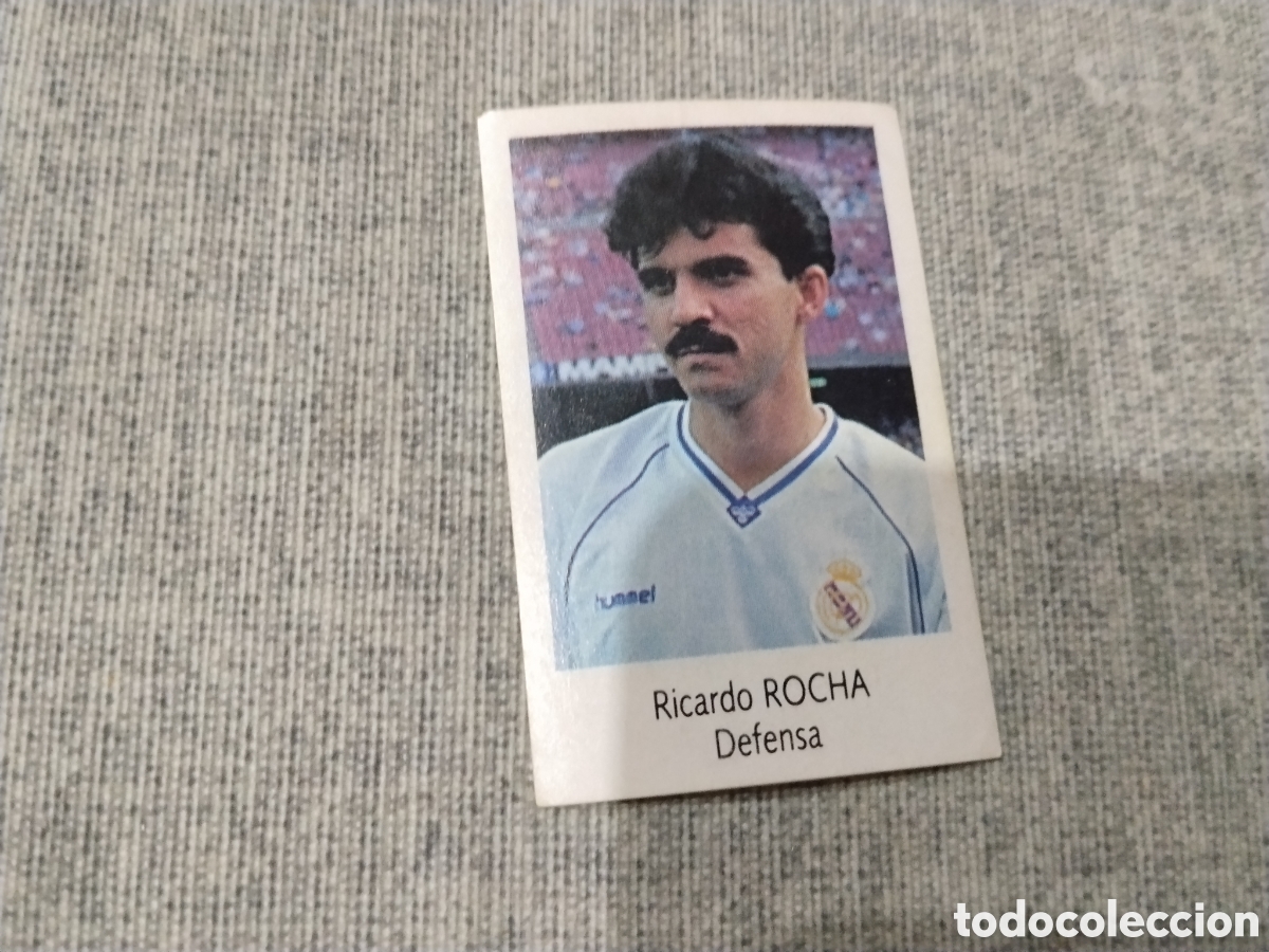 Cromos de f&uacute;tbol: BIMBO LIGA 1991 92 ( 91 -92 ) RICARDO ROCHA - REAL MADRID ( SIN PEGAR )