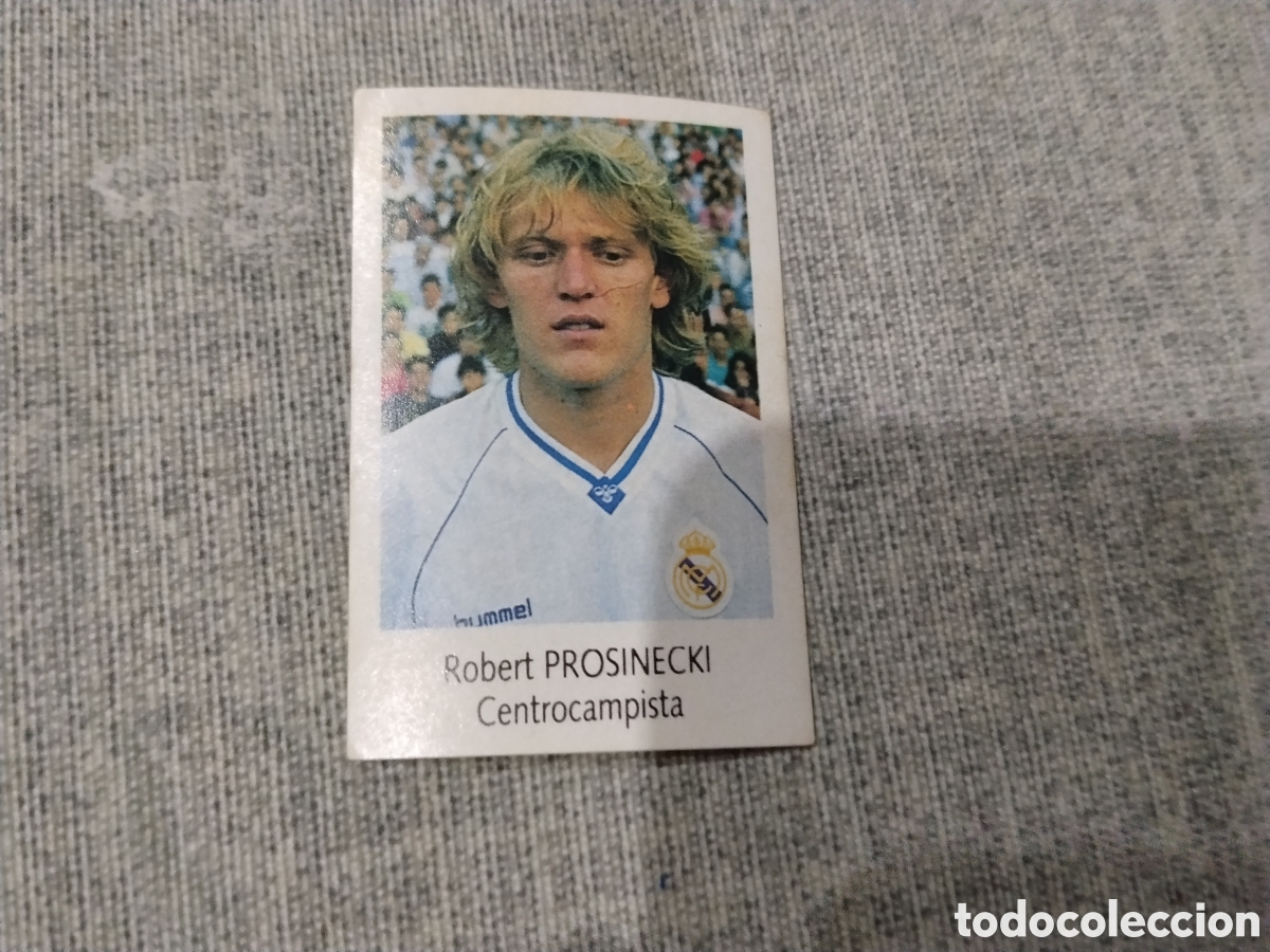 Cromos de f&uacute;tbol: BIMBO LIGA 1991 92 ( 91 -92 ) ROBERT PROSINECKI - REAL MADRID ( SIN PEGAR )