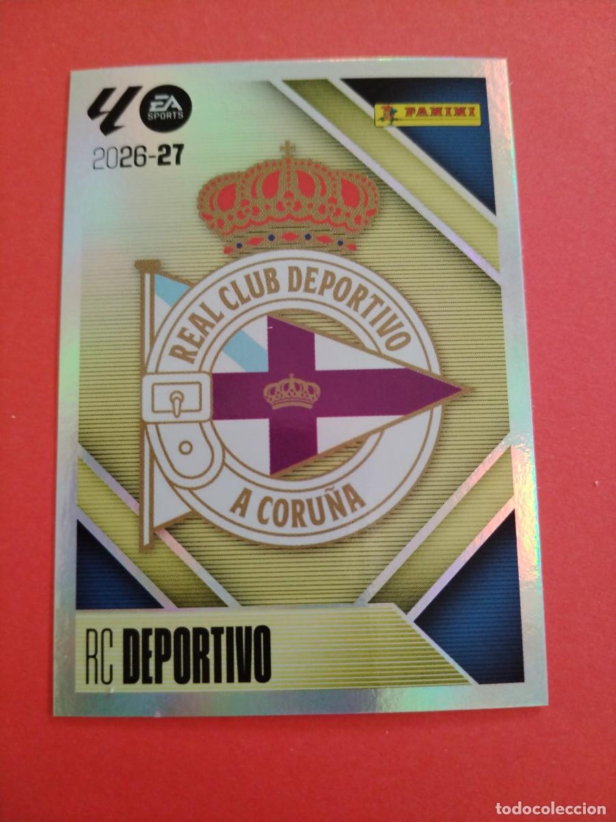 Cromos de f&uacute;tbol: ESTE 2026 2027 DEPORTIVO CORU&Ntilde;A N 1 - ESCUDO