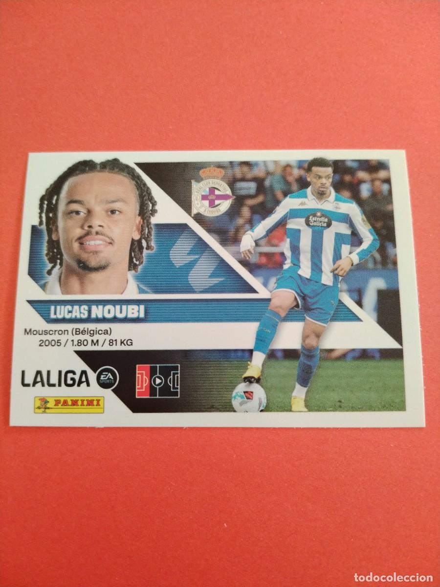 Cromos de f&uacute;tbol: ESTE 2026 2027 DEPORTIVO CORU&Ntilde;A N 7 - NOUBI