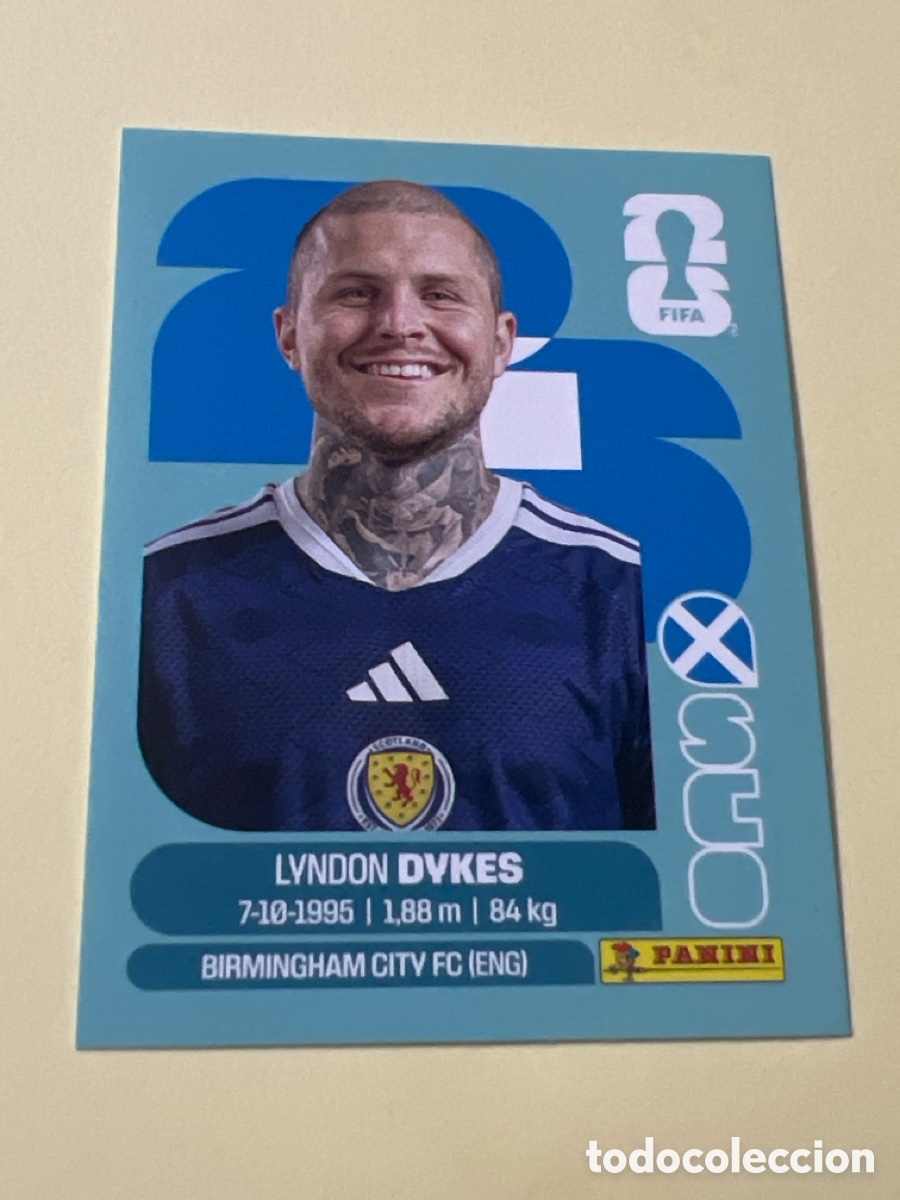 Cromos de f&uacute;tbol: C3296. Fifa World Cup 26 Mundial 2026 SCO 18 Escocia Lyndon Dykes