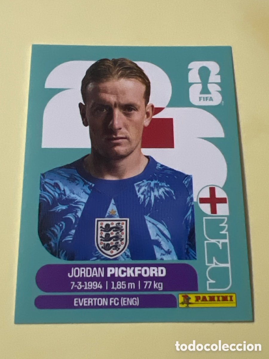 Cromos de f&uacute;tbol: C3298. PICKFORD INGLATERRA ENG 2 MUNDIAL FIFA WORLD CUP 2026 26 PANINI STICKERS NUEVO