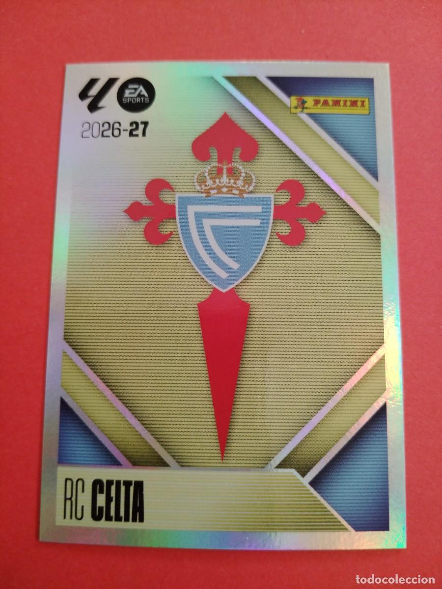 Cromos de f&uacute;tbol: ESTE 2026 2027 CELTA DE VIGO N 1 - ESCUDO
