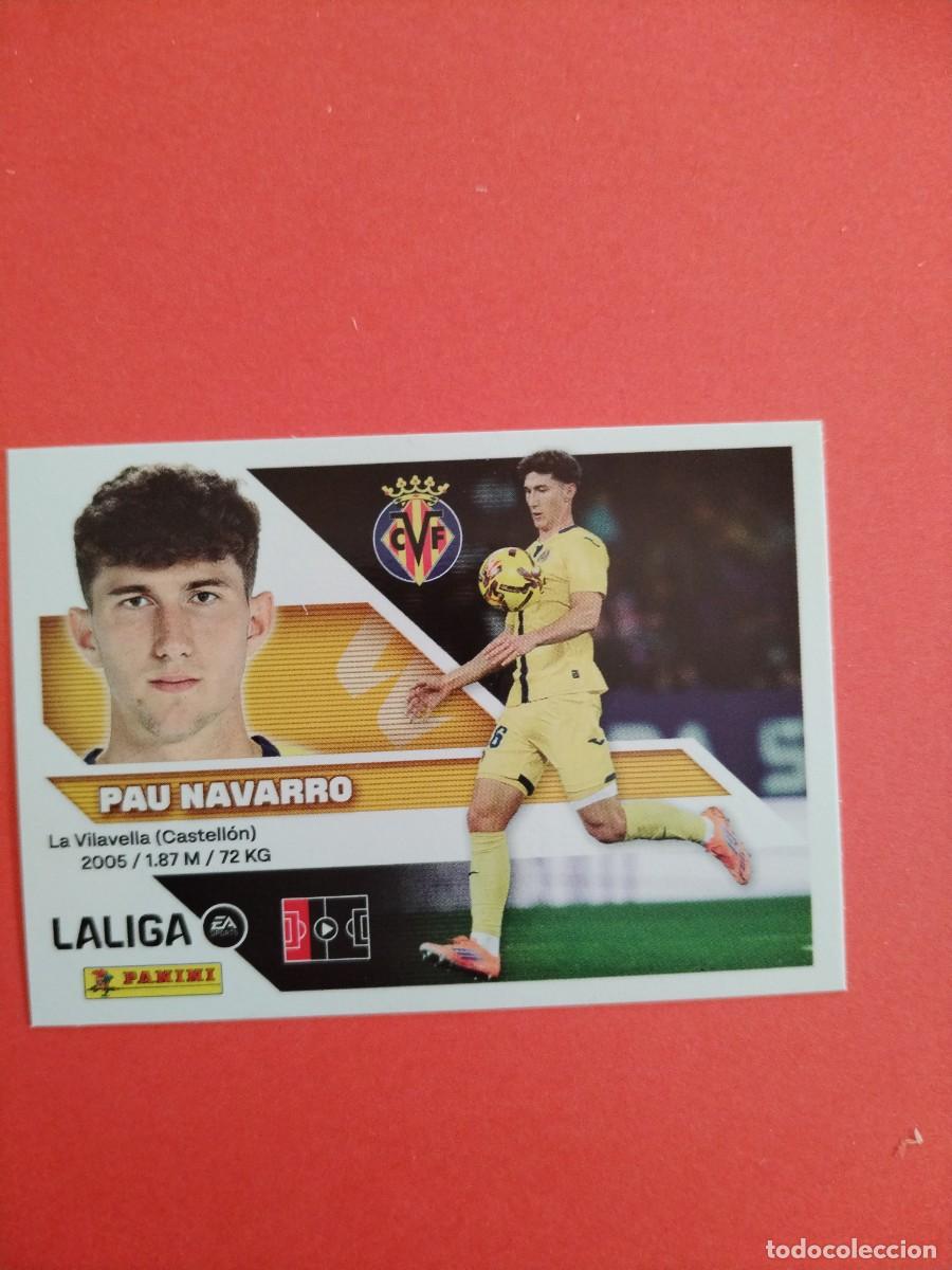 Cromos de f&uacute;tbol: ESTE 2026 2027 VILLARREAL CF N 6A - PAU NAVARRO