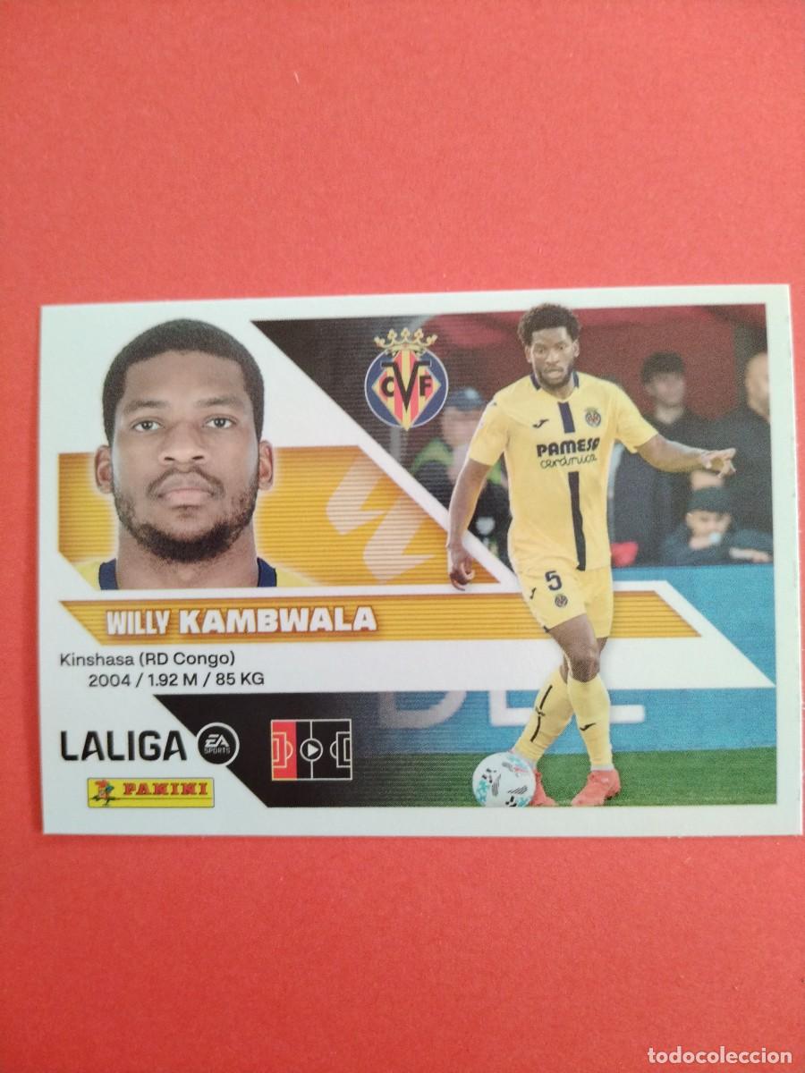 Cromos de f&uacute;tbol: ESTE 2026 2027 VILLARREAL CF N 8A - KAMBWALA
