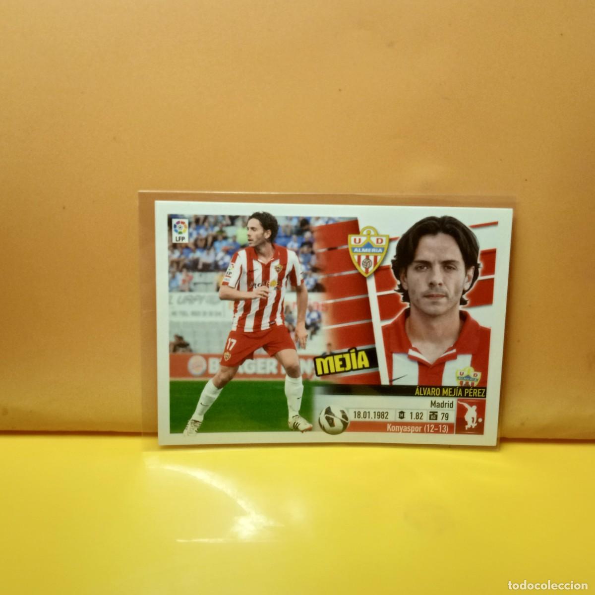 Cromos de f&uacute;tbol: EDICIONES ESTE: 2013 2014 13 14 U.D ALMER&Iacute;A MEJ&Iacute;A 8
