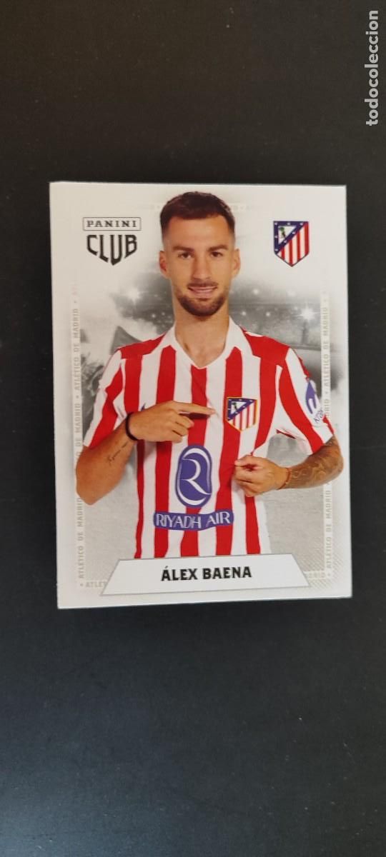 Cartes &agrave; collectionner de Football: PANINI CLUB 25/26 AT MADRID CARD BASICA ALEX BAENA # 21
