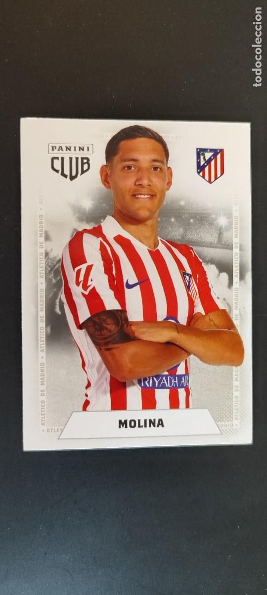 Cartes &agrave; collectionner de Football: PANINI CLUB 25/26 AT MADRID CARD BASICA MOLINA # 9