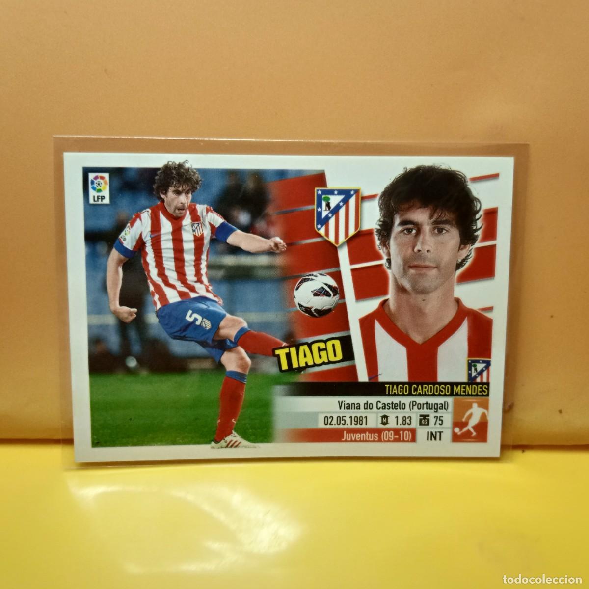 Cromos de f&uacute;tbol: EDICIONES ESTE: 2013 2014 13 14 ATL&Eacute;TICO DE MADRID TIAGO 8