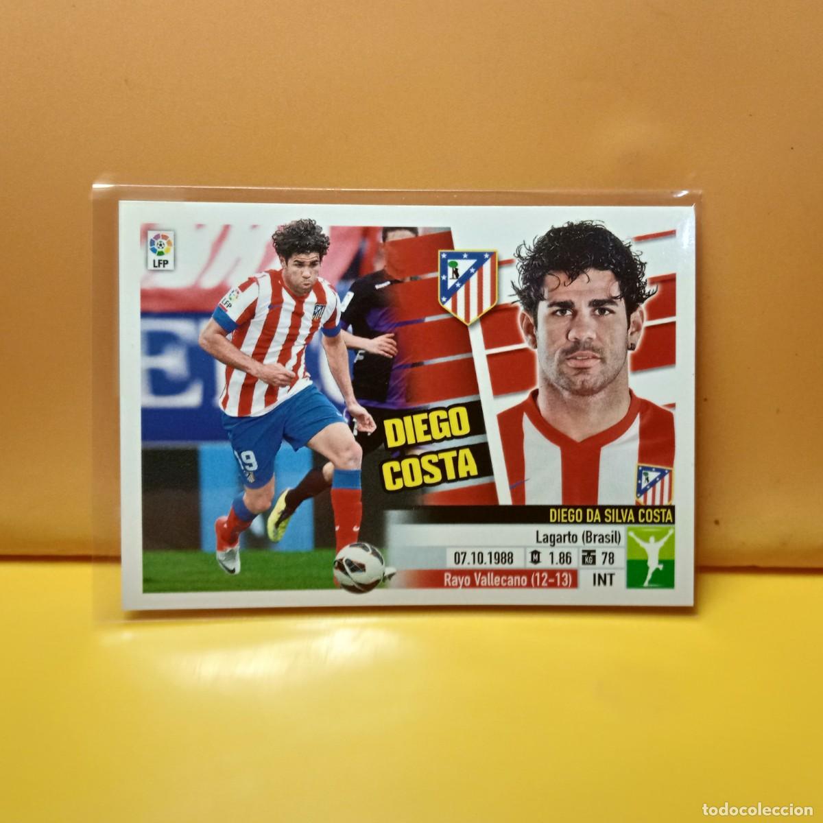 Cromos de f&uacute;tbol: EDICIONES ESTE: 2013 2014 13 14 ATL&Eacute;TICO DE MADRID DIEGO COSTA 16