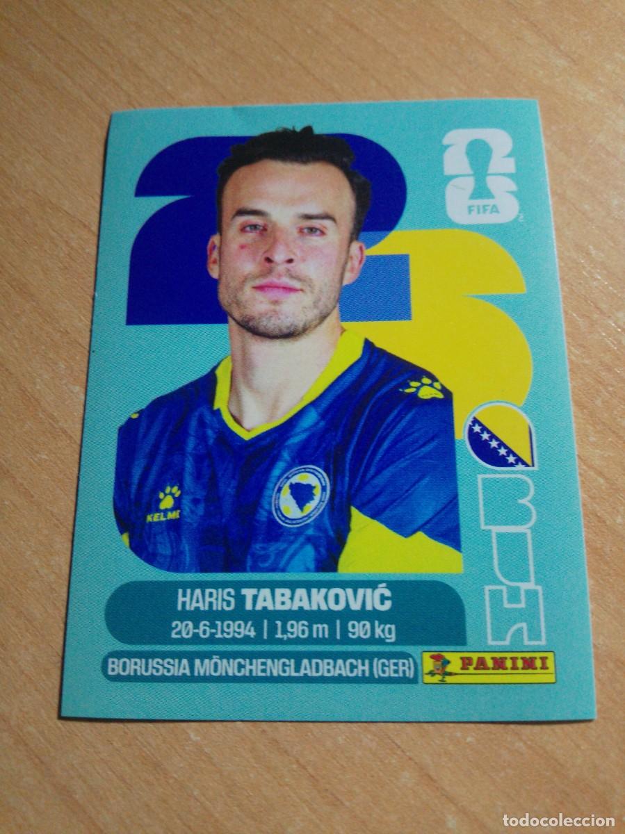 Figurine di Calcio: TABAKOVIC BOSNIA HERCEGOVINA BIH 20 MUNDIAL FIFA WORLD CUP 2026 26 PANINI STICKERS NUEVO