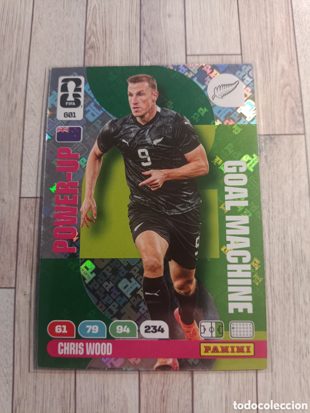 Cromos de f&uacute;tbol: 601 CHRIS WOOD GOAL MACHINE NUEVA ZELANDA ADRENALYN XL MUNDIAL FIFA WORLD CUP 2026 PANINI