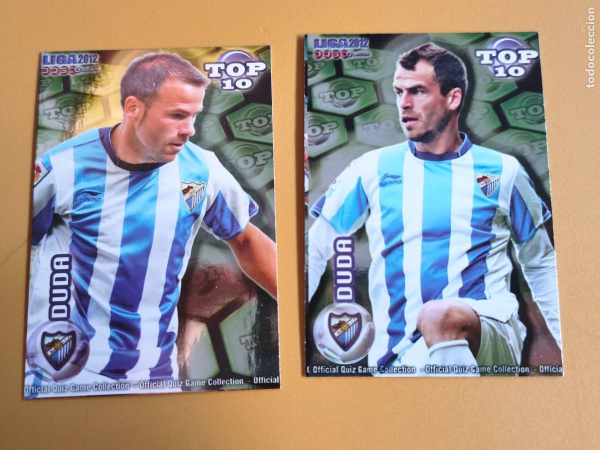 Fu&szlig;ball-Sticker: duda, liga 2012 top, cromo error de imagen