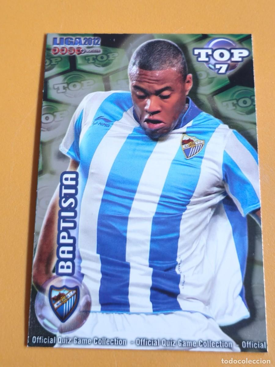 Cromos de f&uacute;tbol: baptista, liga 2012 top
