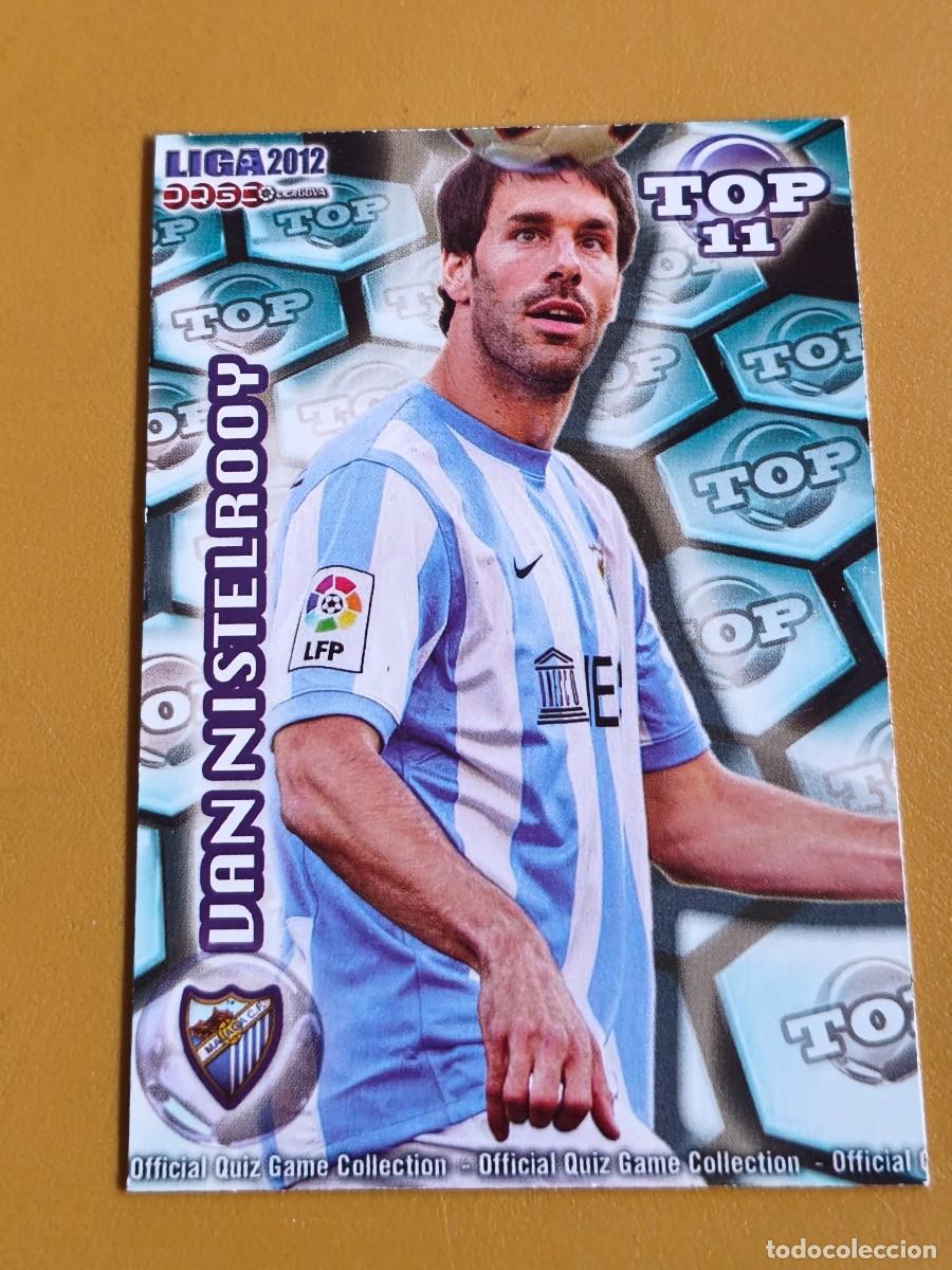 Cromos de f&uacute;tbol: van nistelrooy, liga 2012 top