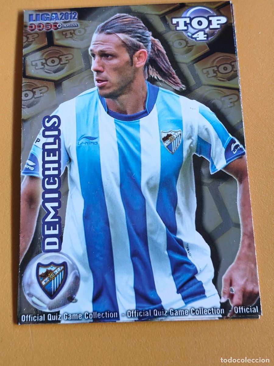 Cromos de f&uacute;tbol: demichelis, liga 2012 top