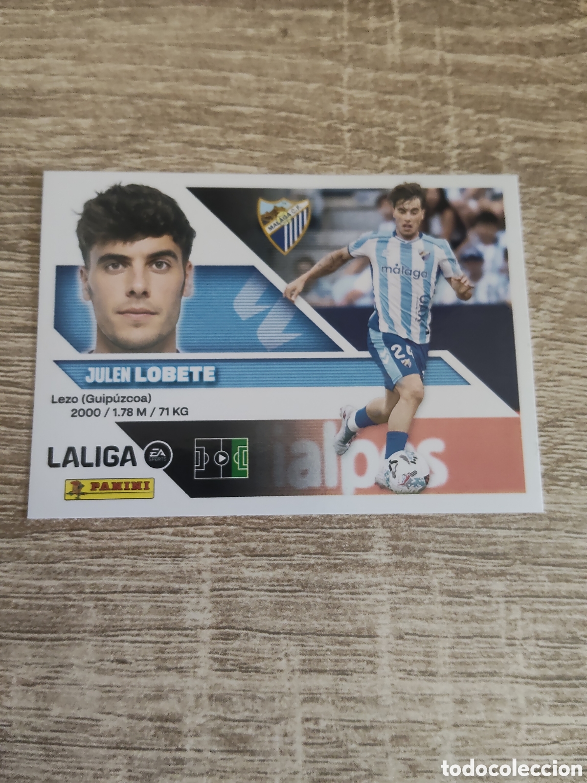 Cromos de f&uacute;tbol: Lobete M&aacute;laga liga 2026 2027 26 27 ediciones este
