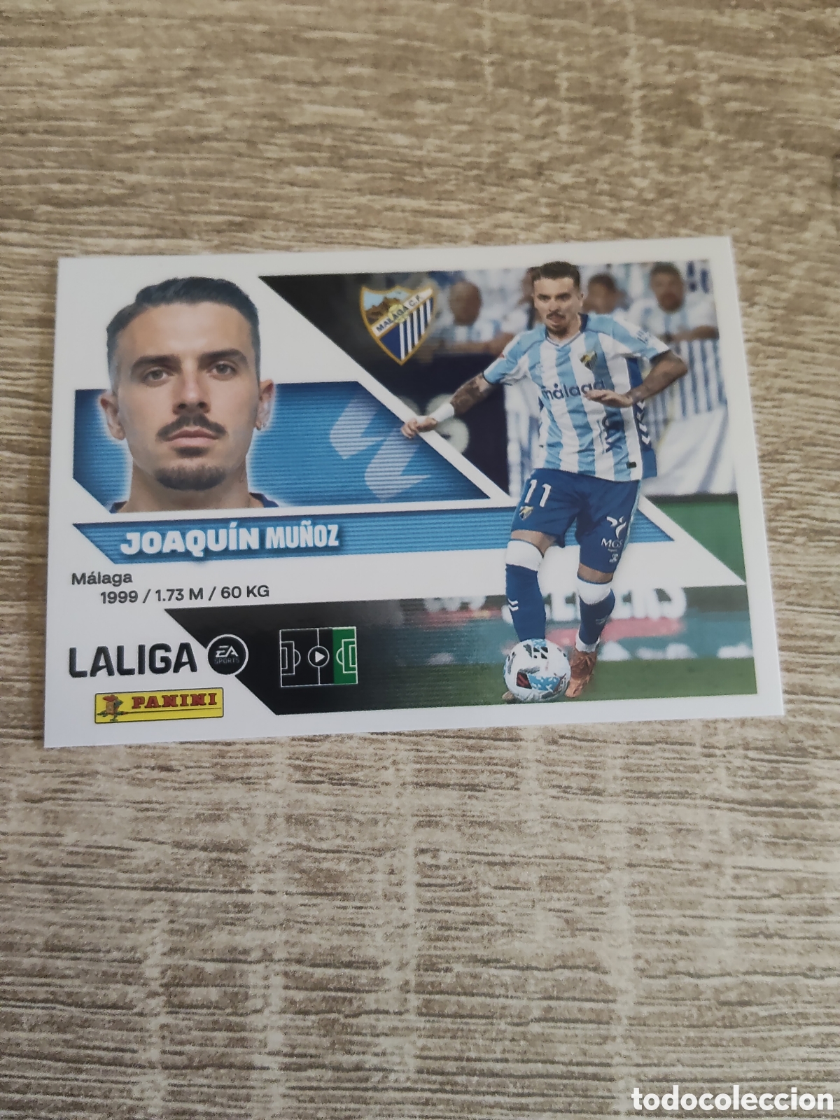 Cromos de f&uacute;tbol: Joaqu&iacute;n M&aacute;laga liga 2026 2027 26 27 ediciones este