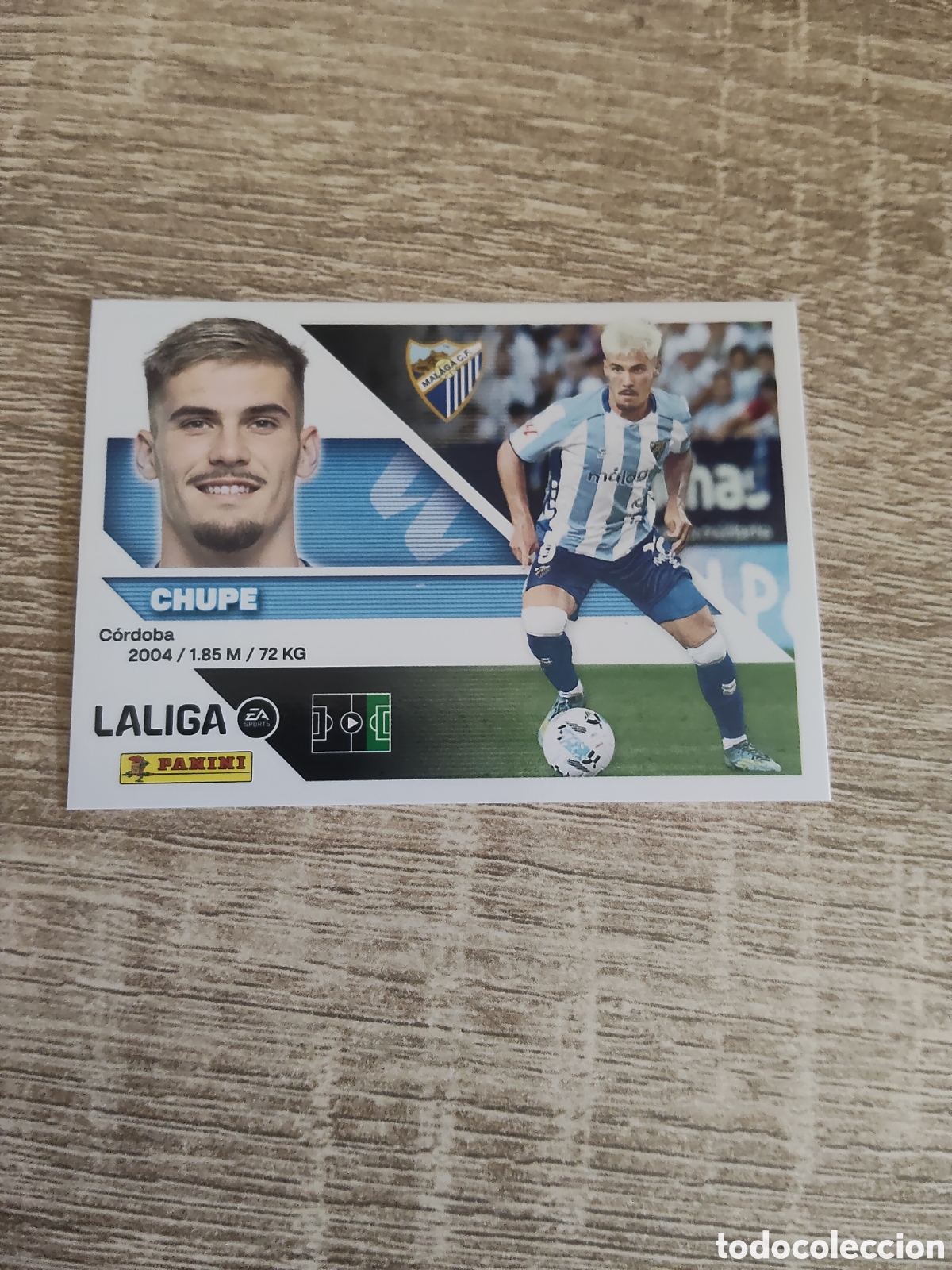 Cromos de f&uacute;tbol: Chupe M&aacute;laga liga 2026 2027 26 27 ediciones este