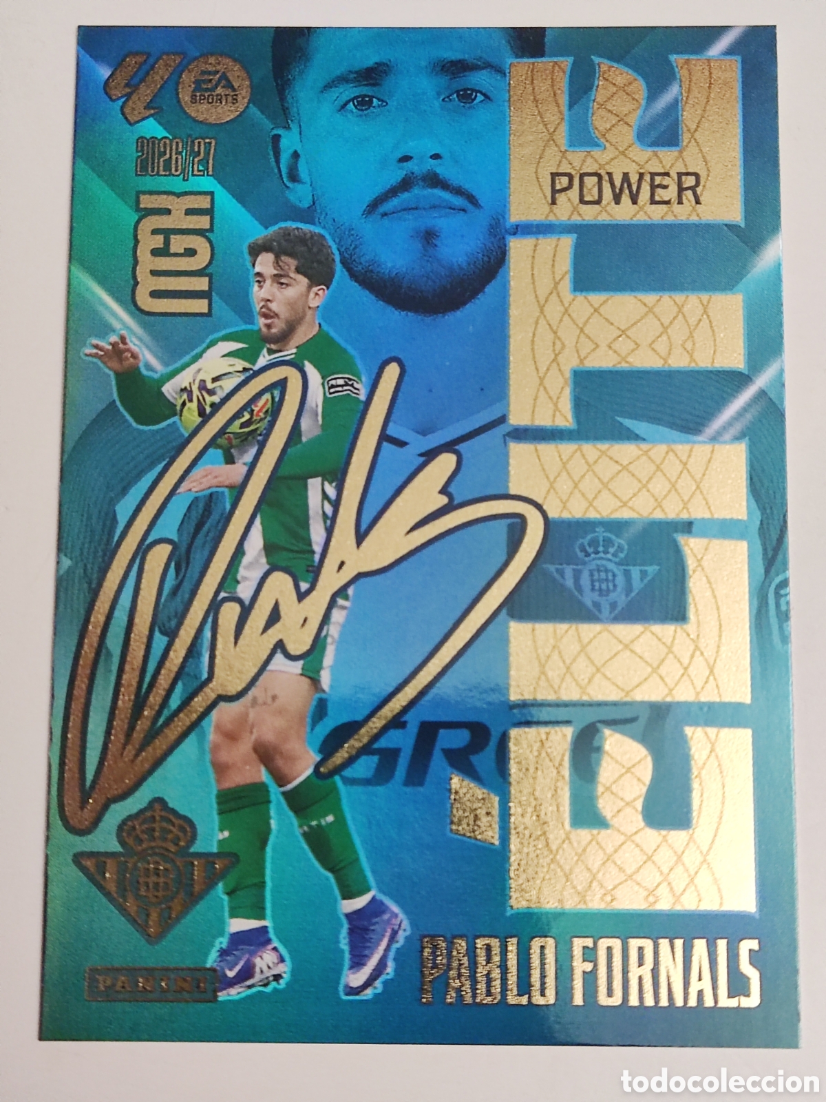 Cromos de f&uacute;tbol: Fornals Elite power Mgk 26 27