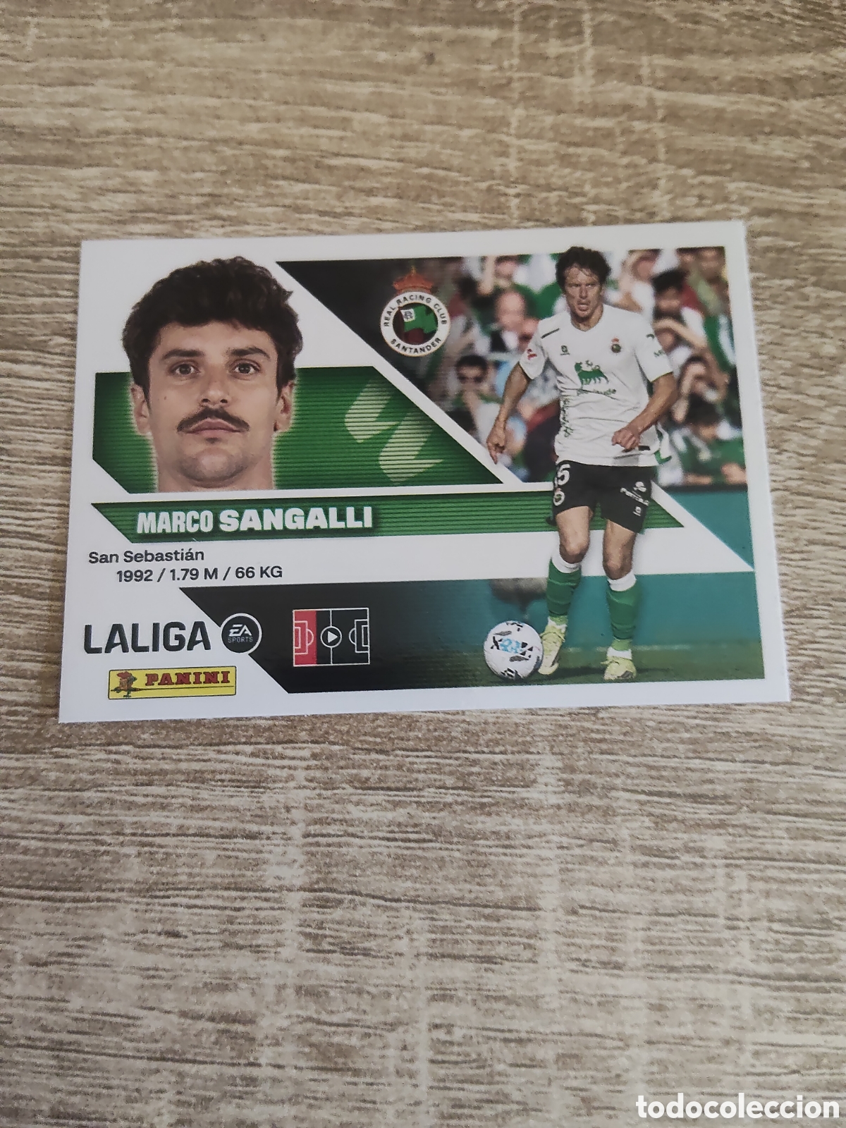 Cromos de f&uacute;tbol: Sangalli Racing de Santander liga 2026 2027 26 27 ediciones este