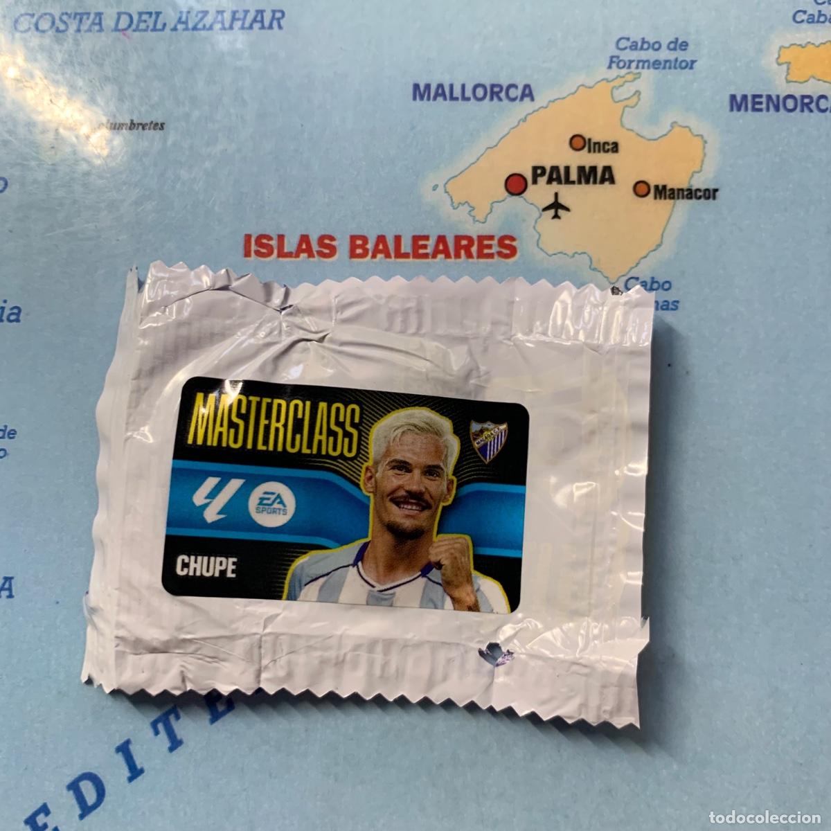 Cromos de f&uacute;tbol: Cromo chicle Masterclas Chupe Del Malaga liga este 26-27 2026-2027