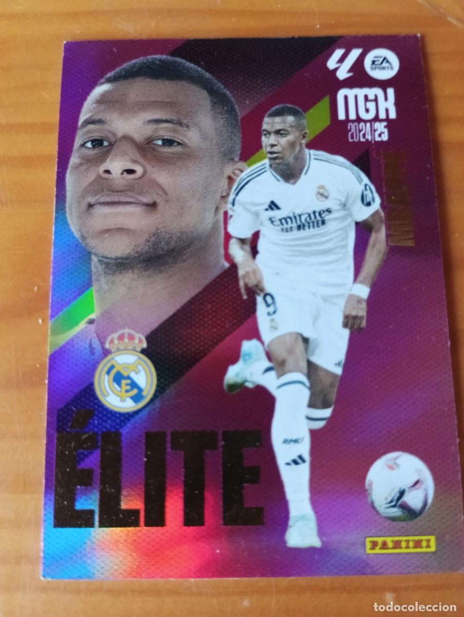 Cromos de f&uacute;tbol: MEGACRACKS MBAPPE ELITE 498 REAL MADRID CROMO LIGA 24 25 2024 2025 MGK PANINI