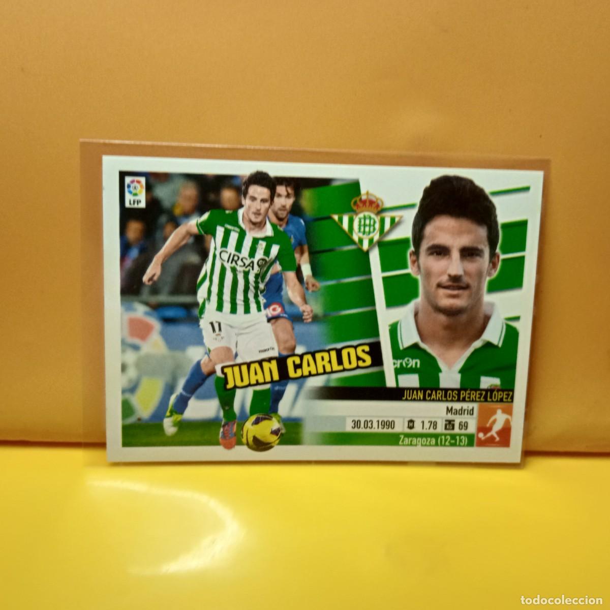 Cromos de f&uacute;tbol: EDICIONES ESTE: 2013 2014 13 14 REAL BETIS JUAN CARLOS 13
