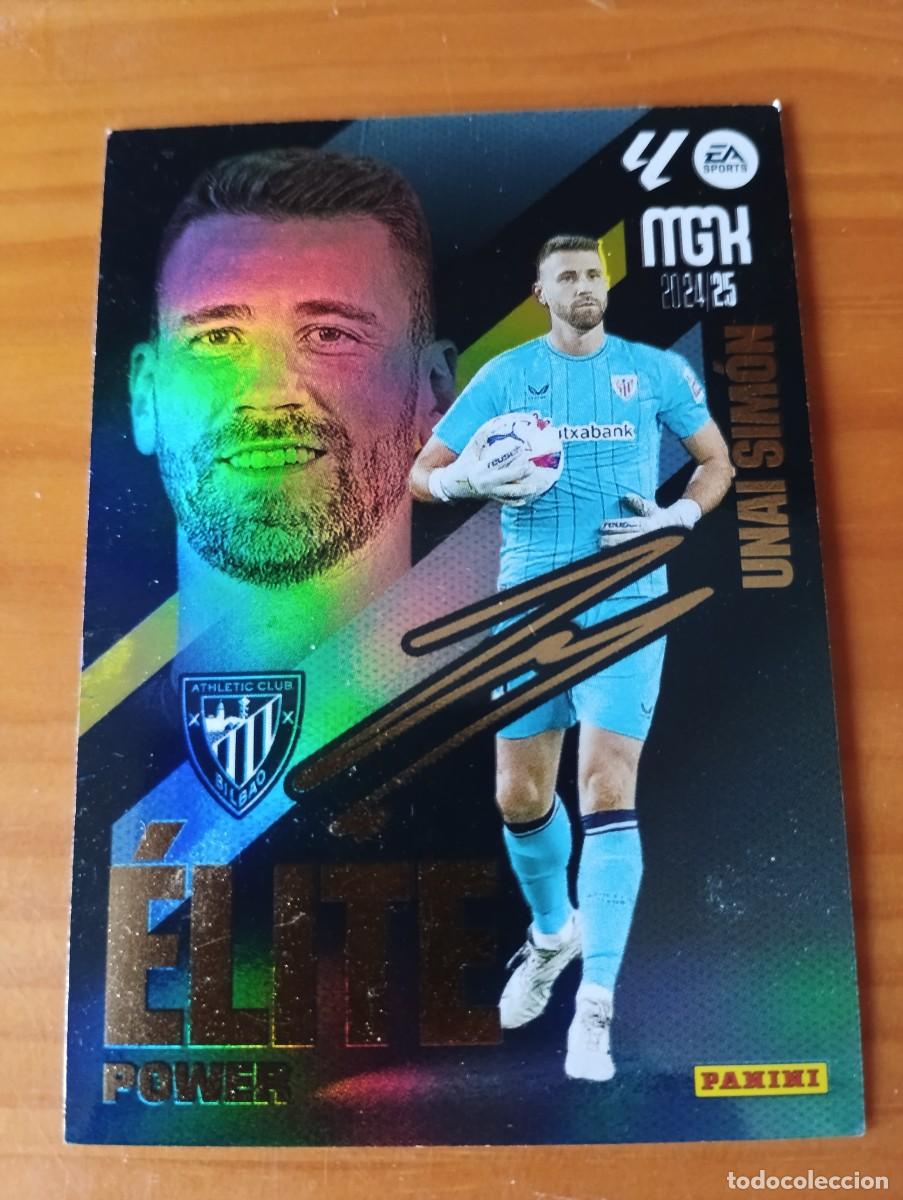 Cromos de f&uacute;tbol: MGK PANINI 2024 2025 24/25 - ELITE POWER - ATHLETIC BILBAO - UNAI SIM&Oacute;N - P 17