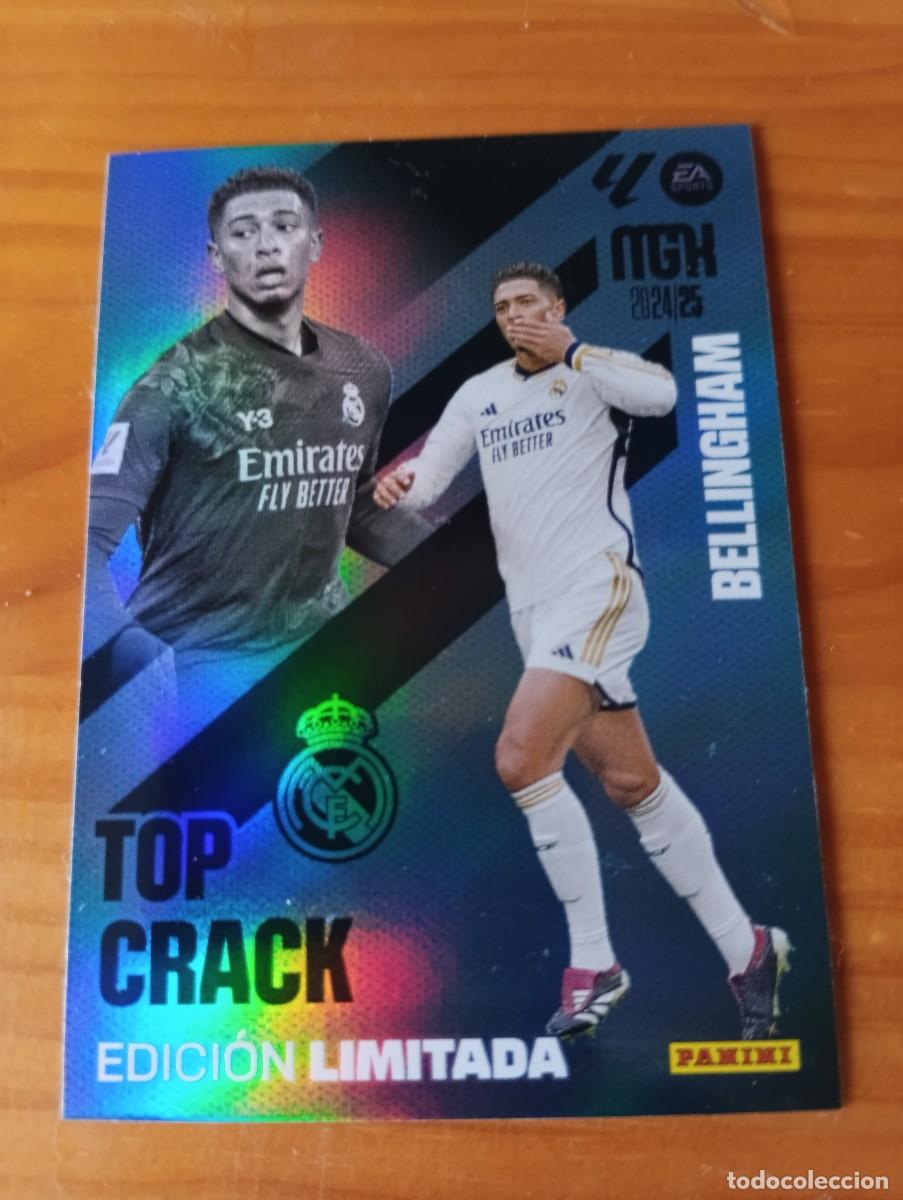 Cromos de f&uacute;tbol: MEGACRACKS BELLINGHAM TOP CRACK EDICION LIMITADA REAL MADRID LIGA 24 25 2024 2025 MGK