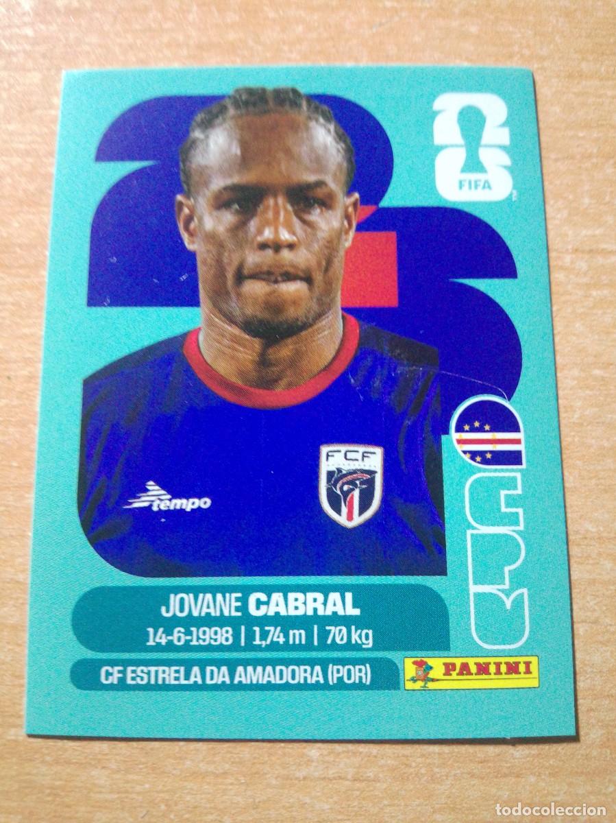 Cromos de f&uacute;tbol: CPV 16 CABRAL CABO VERDE MUNDIAL FIFA WORLD CUP 2026 26 PANINI STICKERS NUEVO