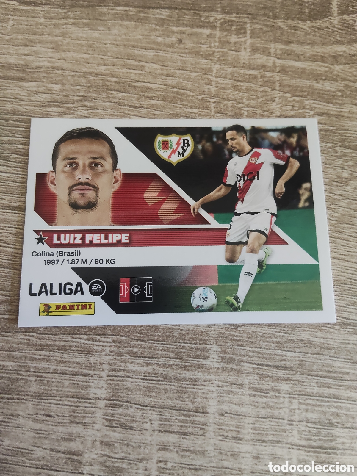 Cromos de f&uacute;tbol: Luiz Felipe Rayo Vallecano liga 2026 2027 26 27 ediciones este