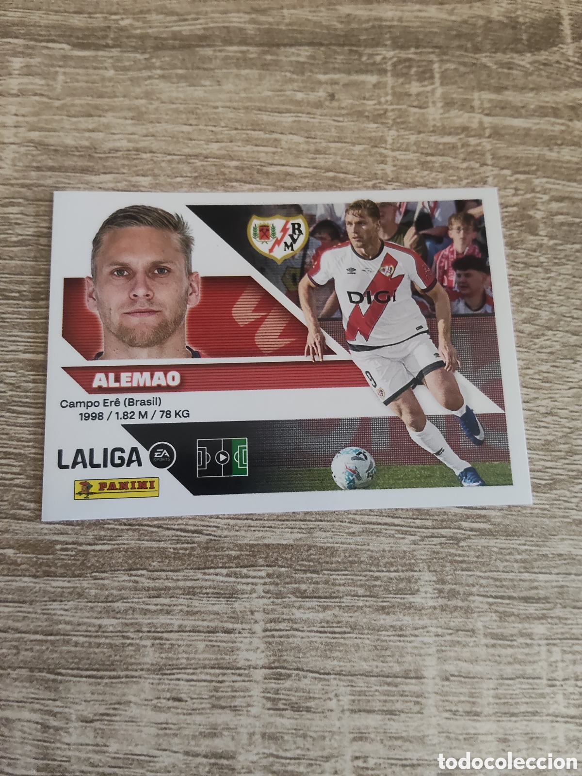 Cromos de f&uacute;tbol: Alemao Rayo Vallecano liga 2026 2027 26 27 ediciones este