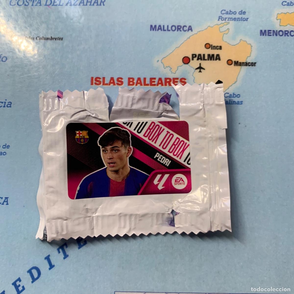 Cromos de f&uacute;tbol: Cromo chicle Box To Box Pedri Del Barcelona liga este 26-27 2026-2027