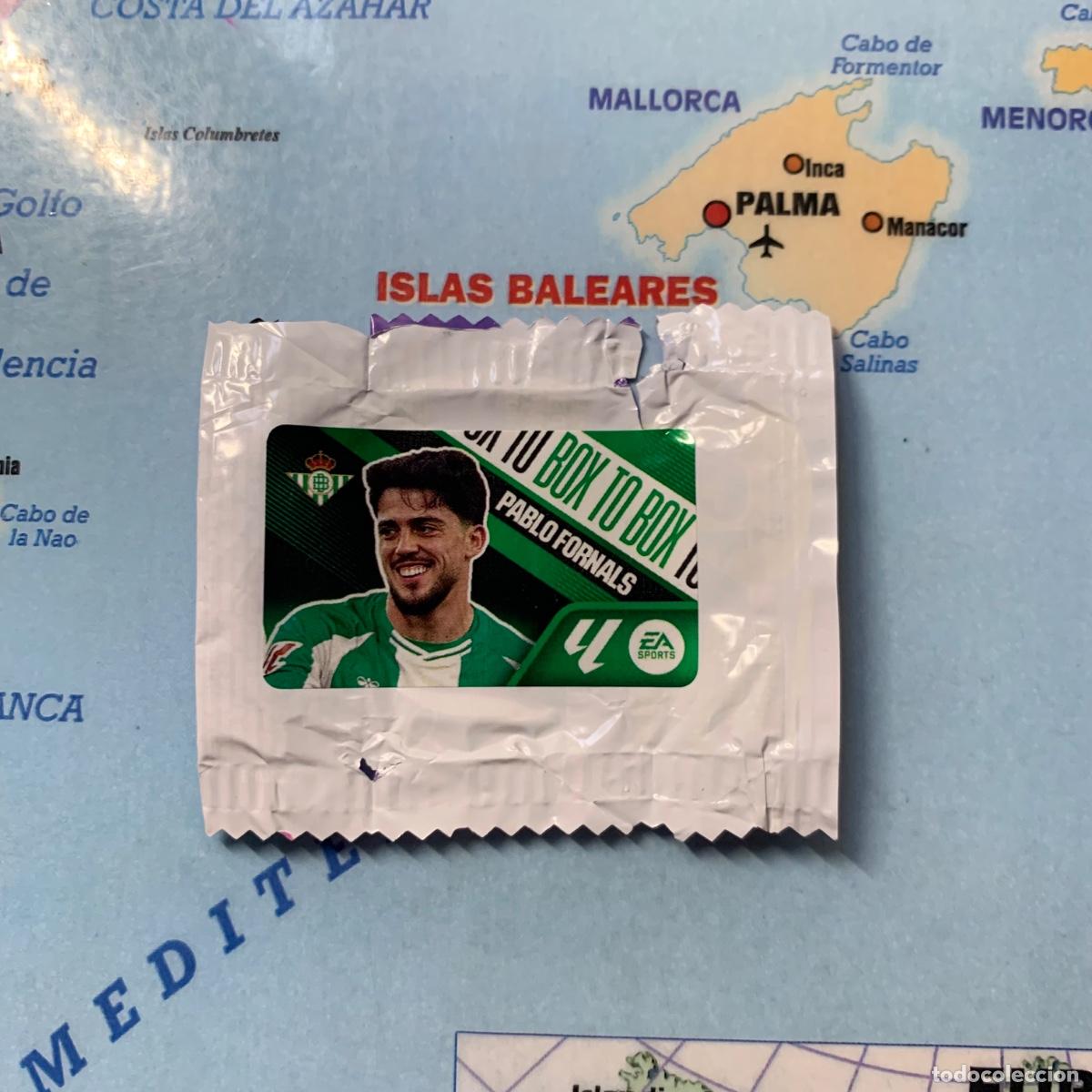 Cromos de f&uacute;tbol: Cromo chicle Box To Box Pablo Fornals Del Betis liga este 26-27 2026-2027
