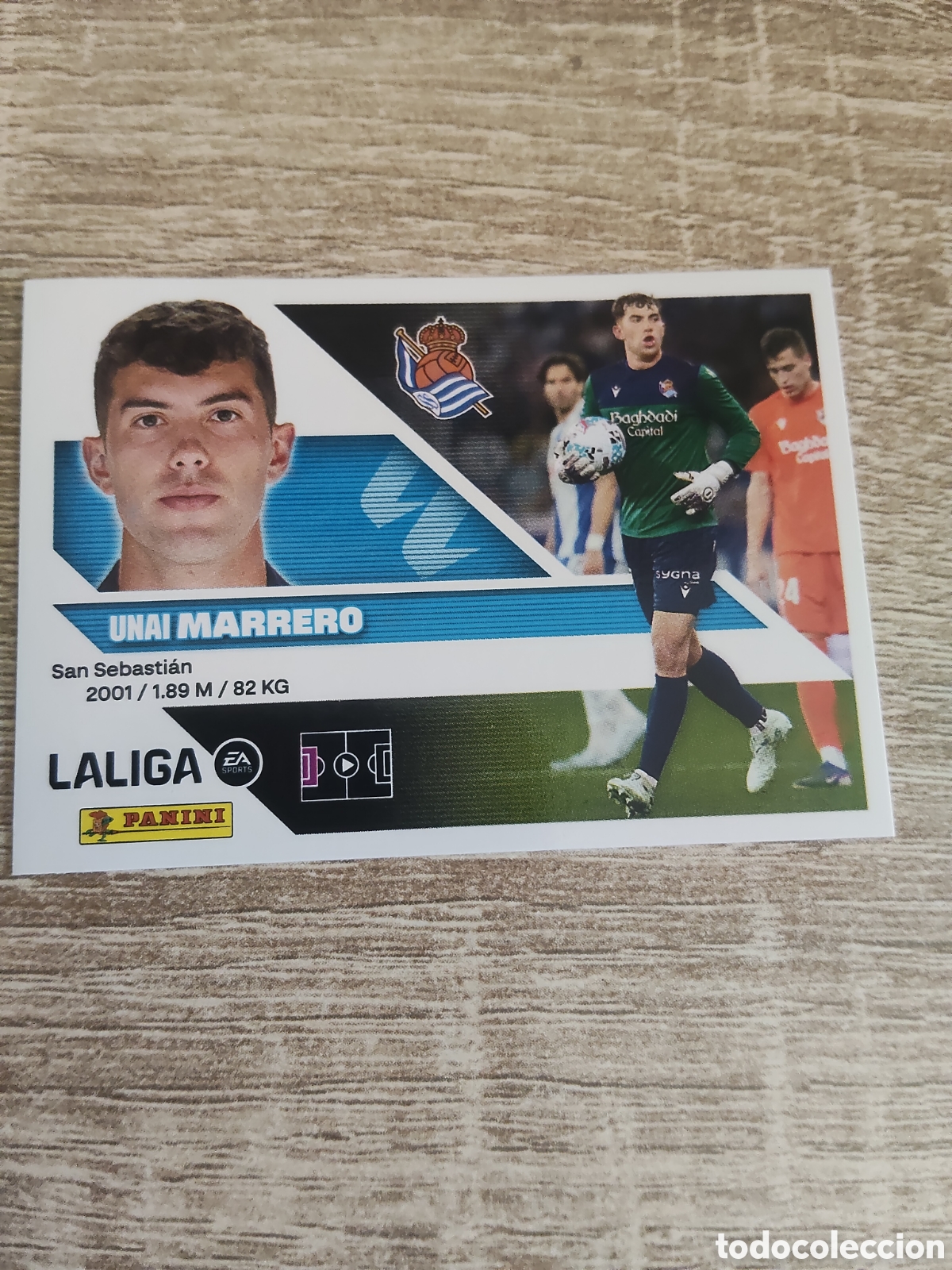 Cromos de f&uacute;tbol: Marrero Real Sociedad liga 2026 2027 26 27 ediciones este